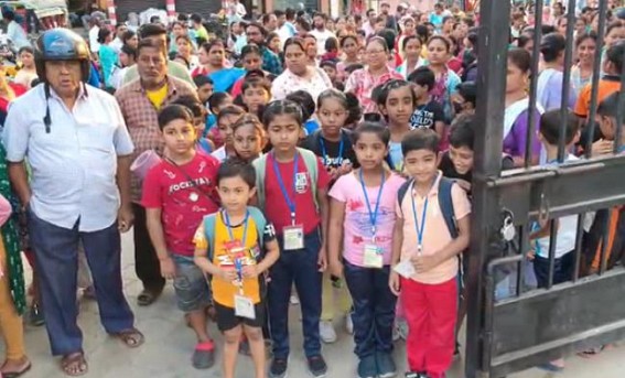 ‘The Government is doing Business,' said Public as Protest erupted after Sports Dept imposed Rs. 100 per month for athletes' guardians to enter NSRCC complex ‘The Government is doing Business,' said Public as Protest erupted after Sports Dept imposed Rs. 100 per month for athletes' guardians to enter NSRCC complex